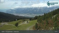 Archiv Foto Webcam Glungezer: Panoramablick Zirbensee 12:00