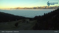 Archiv Foto Webcam Glungezer: Panoramablick Zirbensee 07:00