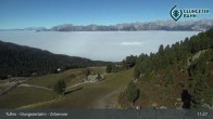Archiv Foto Webcam Glungezer: Panoramablick Zirbensee 10:00