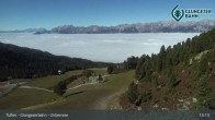 Archiv Foto Webcam Glungezer: Panoramablick Zirbensee 12:00