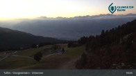 Archiv Foto Webcam Glungezer: Panoramablick Zirbensee 02:00