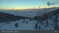 Archiv Foto Webcam Glungezer: Panoramablick Zirbensee 07:00