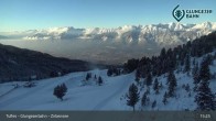 Archiv Foto Webcam Glungezer: Panoramablick Zirbensee 14:00