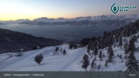 Archiv Foto Webcam Glungezer: Panoramablick Zirbensee 18:00
