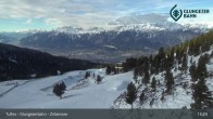 Archiv Foto Webcam Glungezer: Panoramablick Zirbensee 12:00