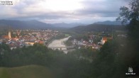 Archiv Foto Webcam Kalvarienberg bei Bad Tölz 19:00
