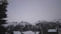 Archived image Webcam Grächen - South-West: Weisshorn 07:00