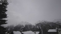 Archived image Webcam Grächen - South-West: Weisshorn 13:00