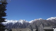 Archiv Foto Webcam Grächen - Blick nach Süd-West 11:00
