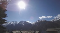 Archiv Foto Webcam Grächen - Blick nach Süd-West 15:00