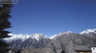 Archiv Foto Webcam Grächen - Blick nach Süd-West 09:00