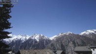 Archiv Foto Webcam Grächen - Blick nach Süd-West 11:00