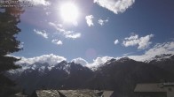 Archiv Foto Webcam Grächen - Blick nach Süd-West 15:00