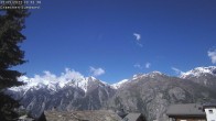 Archiv Foto Webcam Grächen - Blick nach Süd-West 09:00