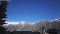 Archiv Foto Webcam Grächen - Blick nach Süd-West 06:00
