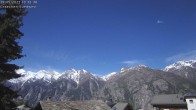 Archiv Foto Webcam Grächen - Blick nach Süd-West 09:00