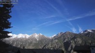 Archiv Foto Webcam Grächen - Blick nach Süd-West 05:00