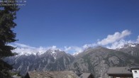Archiv Foto Webcam Grächen - Blick nach Süd-West 09:00