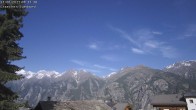 Archiv Foto Webcam Grächen - Blick nach Süd-West 07:00