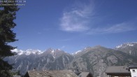 Archiv Foto Webcam Grächen - Blick nach Süd-West 09:00