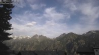 Archiv Foto Webcam Grächen - Blick nach Süd-West 05:00