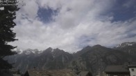 Archiv Foto Webcam Grächen - Blick nach Süd-West 09:00