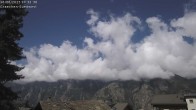 Archived image Webcam Grächen - South-West: Weisshorn 09:00