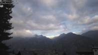 Archived image Webcam Grächen - South-West: Weisshorn 05:00