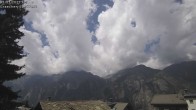 Archived image Webcam Grächen - South-West: Weisshorn 11:00