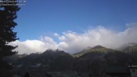 Archived image Webcam Grächen - South-West: Weisshorn 05:00