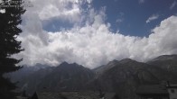 Archiv Foto Webcam Grächen - Blick nach Süd-West 13:00