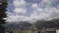 Archived image Webcam Grächen - South-West: Weisshorn 09:00