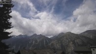Archived image Webcam Grächen - South-West: Weisshorn 11:00