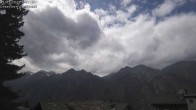 Archived image Webcam Grächen - South-West: Weisshorn 13:00