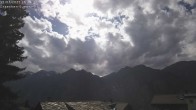 Archived image Webcam Grächen - South-West: Weisshorn 15:00