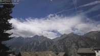 Archiv Foto Webcam Grächen - Blick nach Süd-West 11:00