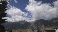 Archiv Foto Webcam Grächen - Blick nach Süd-West 11:00