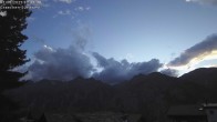 Archiv Foto Webcam Grächen - Blick nach Süd-West 19:00