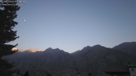 Archiv Foto Webcam Grächen - Blick nach Süd-West 05:00