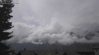 Archiv Foto Webcam Grächen - Blick nach Süd-West 13:00