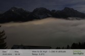 Archiv Foto Webcam Sicht auf St. Vigil in Enneberg im Südtiroler Pustertal (1.500 m) 23:00
