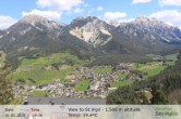 Archived image Webcam San Vigilio in South Tyrol at 1.500 m 13:00
