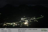 Archiv Foto Webcam Sicht auf St. Vigil in Enneberg im Südtiroler Pustertal (1.500 m) 23:00