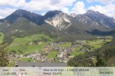 Archiv Foto Webcam Sicht auf St. Vigil in Enneberg im Südtiroler Pustertal (1.500 m) 13:00