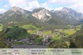 Archiv Foto Webcam Sicht auf St. Vigil in Enneberg im Südtiroler Pustertal (1.500 m) 13:00