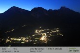 Archived image Webcam San Vigilio in South Tyrol at 1.500 m 03:00