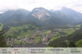 Archiv Foto Webcam Sicht auf St. Vigil in Enneberg im Südtiroler Pustertal (1.500 m) 09:00