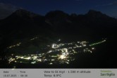 Archiv Foto Webcam Sicht auf St. Vigil in Enneberg im Südtiroler Pustertal (1.500 m) 23:00