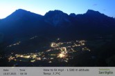 Archiv Foto Webcam Sicht auf St. Vigil in Enneberg im Südtiroler Pustertal (1.500 m) 03:00
