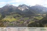 Archiv Foto Webcam Sicht auf St. Vigil in Enneberg im Südtiroler Pustertal (1.500 m) 11:00